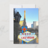 Las Vegas Strip Uitzicht RSVP bijlage (Voorkant)