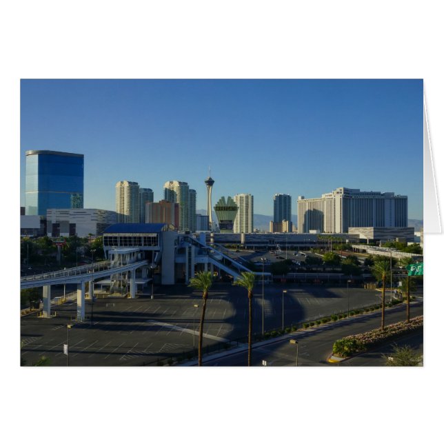 Las Vegas Strip vooruit (Voorkant Horizontaal)