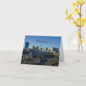 Las Vegas Strip vooruit denken aan je Kaart (Gele Bloem)