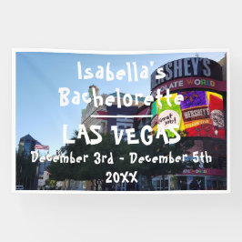 Las Vegas Strip Vrijgezellennaam Spandoek