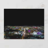 Las Vegas Strip Wide Angle Uitzicht Briefkaarten (Voorkant)