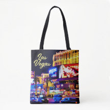 Las Vegas Strip Women's Canvas tas