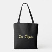 Las Vegas Strip Women's Canvas tas (Achterkant)