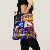 Las Vegas Strip Women's Canvas tas (Dichtbij)