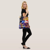 Las Vegas Strip Women's Canvas tas (Op model)