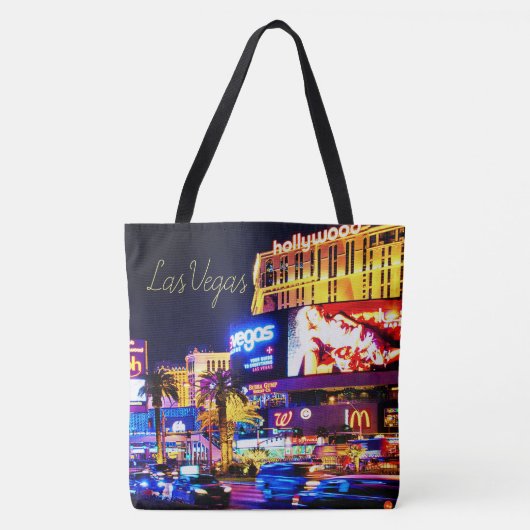 Las Vegas Strip Women's Tanktop Tote Bag (Voorkant)