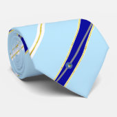 Las Vegas stripes flag Stropdas (Opgerold)