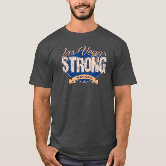 Las Vegas Strong - Pray for Nevada Love T shirt (Voorkant)