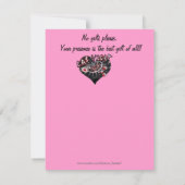 Las Vegas Style Birthday Party Kaart (Achterkant)