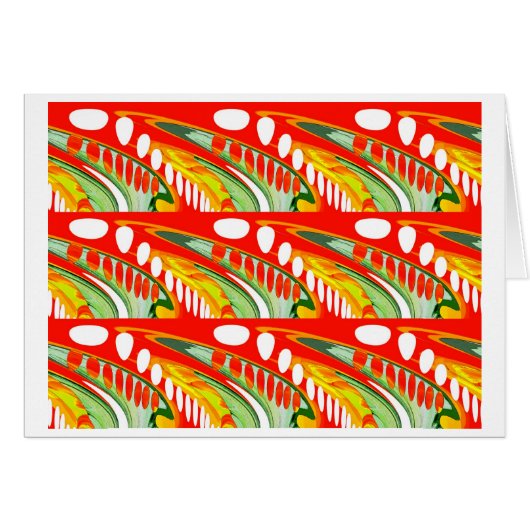 Las Vegas sunset art card (Voorkant Horizontaal)