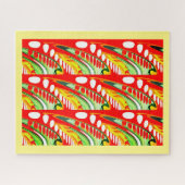 Las Vegas sunset art Legpuzzel (Horizontaal)