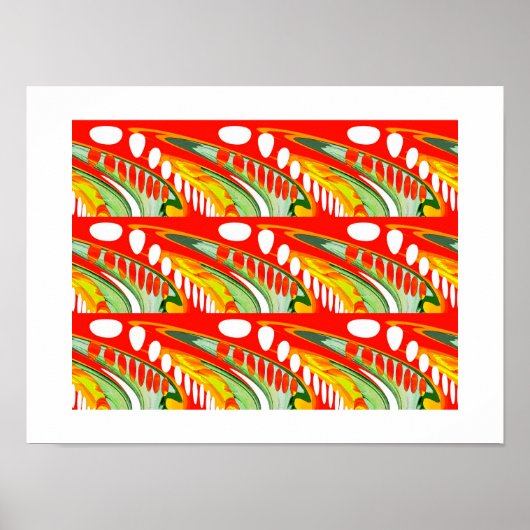 Las Vegas sunset art Poster (Voorkant)