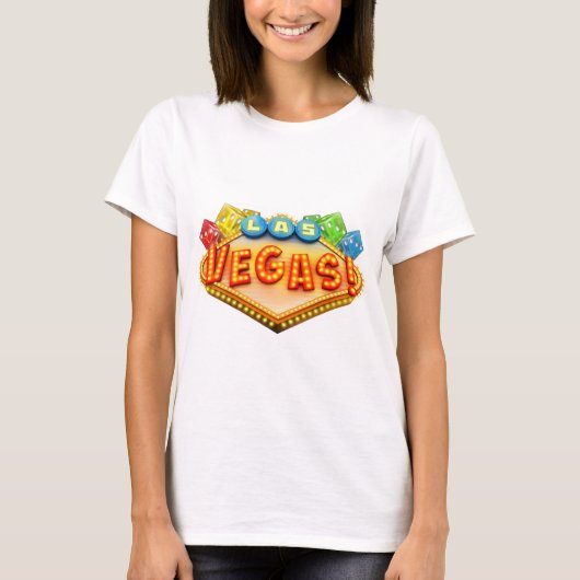 las vegas t-shirt (Voorkant)
