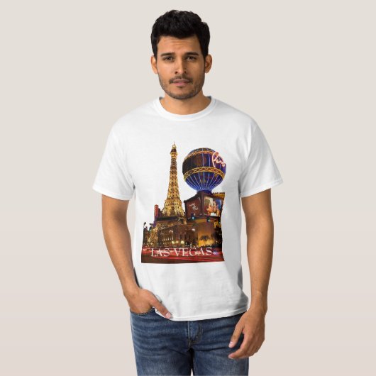 Las Vegas T-shirt (Voorkant volledig)