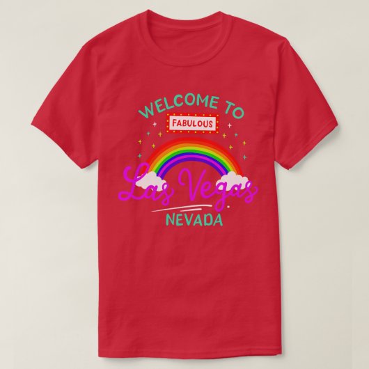 Las Vegas T-shirt (Design voorkant)