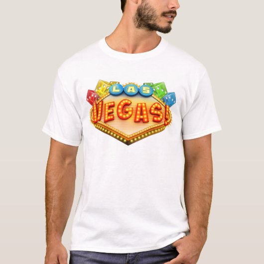 las vegas t-shirt (Voorkant)