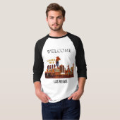 Las Vegas t-shirt (Voorkant volledig)