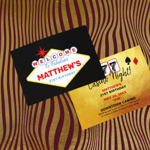 Las Vegas teken casino nachtfeest Kaart