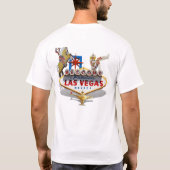 Las Vegas teken en Sassy Sally T-shirt (Achterkant)