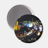Las Vegas The Strip at night Magneet (Voorkant / Achterkant)