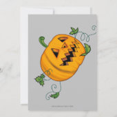 Las Vegas Thema Halloween Party Kaart (Achterkant)