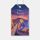 Las Vegas Theme Gift Labels Cadeaulabel (Voorkant)