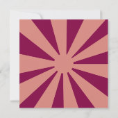 Las Vegas Thleed Wedding Save the Date Invitation Kaart (Achterkant)