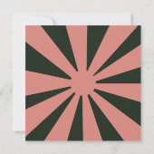 Las Vegas Thleed Wedding Save the Date Kaart (Achterkant)