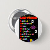 Las Vegas Tourist Acroniem Button (Voorkant /achterkant)