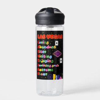 Las Vegas Tourist Acroniem Water Bottle Waterfles