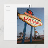 Las Vegas Travel Briefkaart (Voorkant / Achterkant)