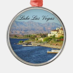 Las Vegas Travel Kerstversiering Metalen Ornament