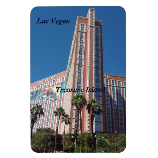 Las Vegas Treasure Magneet (Verticaal)