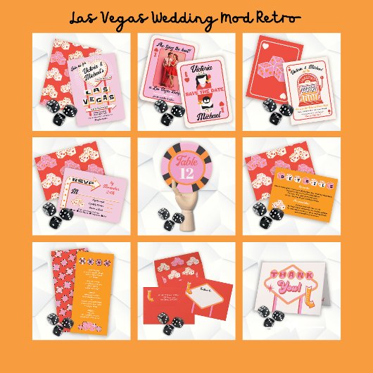 Las Vegas Trouwhart teken Kaart