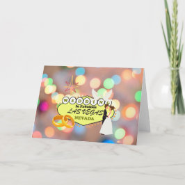 Las Vegas Trouwkaart Aankondiging