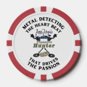 Las Vegas Urban Treasure Hunter Poker Chips (Voorkant)