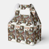 Las Vegas USA Vintage Travel gunstbox Bedankdoosjes (Achterkant)