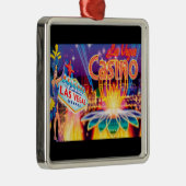 Las Vegas Vacation Metalen Ornament (Rechts)