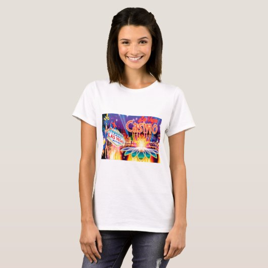 Las Vegas Vacation T-shirt (Voorkant volledig)