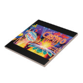 Las Vegas Vacation Tegeltje (Zijkant)