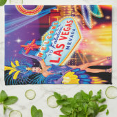 Las Vegas Vacation Theedoek (Gevouwen)