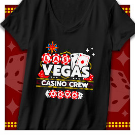 Las Vegas Vakantie Casino Crew Las Vegas T-shirt