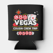 Las Vegas Vakantie neef Crew Las Vegas Blikjeskoeler (Achterkant)