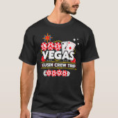 Las Vegas Vakantie neef Crew Las Vegas T-shirt (Voorkant)