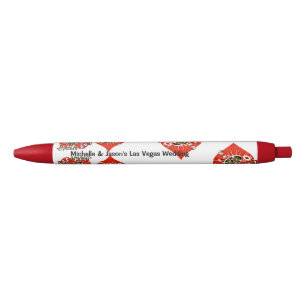 Las Vegas Valentijnsdag Wedding Red Rode Inkt Pen
