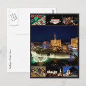 Las Vegas - Verenigde Staten Briefkaart (Voorkant / Achterkant)