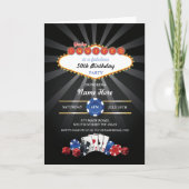 Las Vegas Verjaardag Kaart (Voorkant)