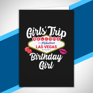 Las Vegas Verjaardag - Meidenreis naar Vegas voor Kaart