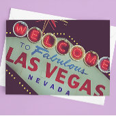 Las Vegas verjaardagsfeest uitnodiging