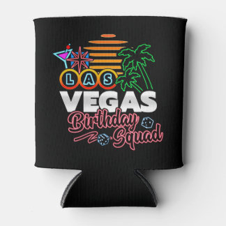 Las Vegas Verjaardagsfeestje Retro Zon Verjaardags Blikjeskoeler